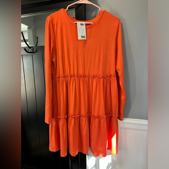 Boutique fall long sleeve dress - Picture 1 of 6